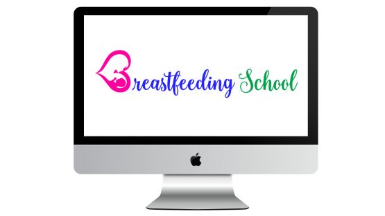 Breastfeeding School on iMac Screen for Breastfeeding School by Haydee Montemayor - www.breastfeedingschool.com